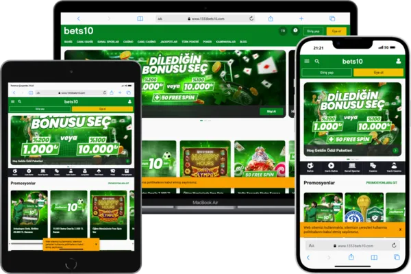 bets10 mobil masaüstü table görünümü