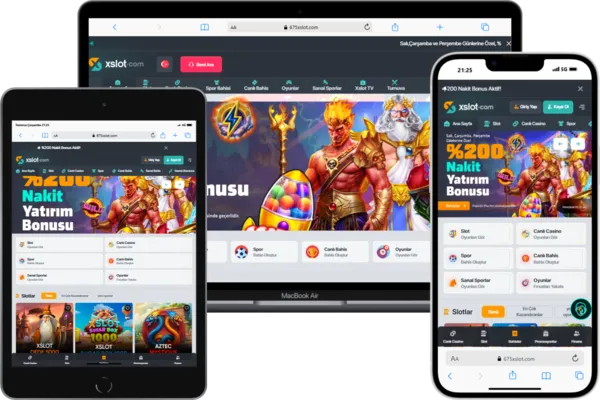 xslot mobil masaüstü table görünümü
